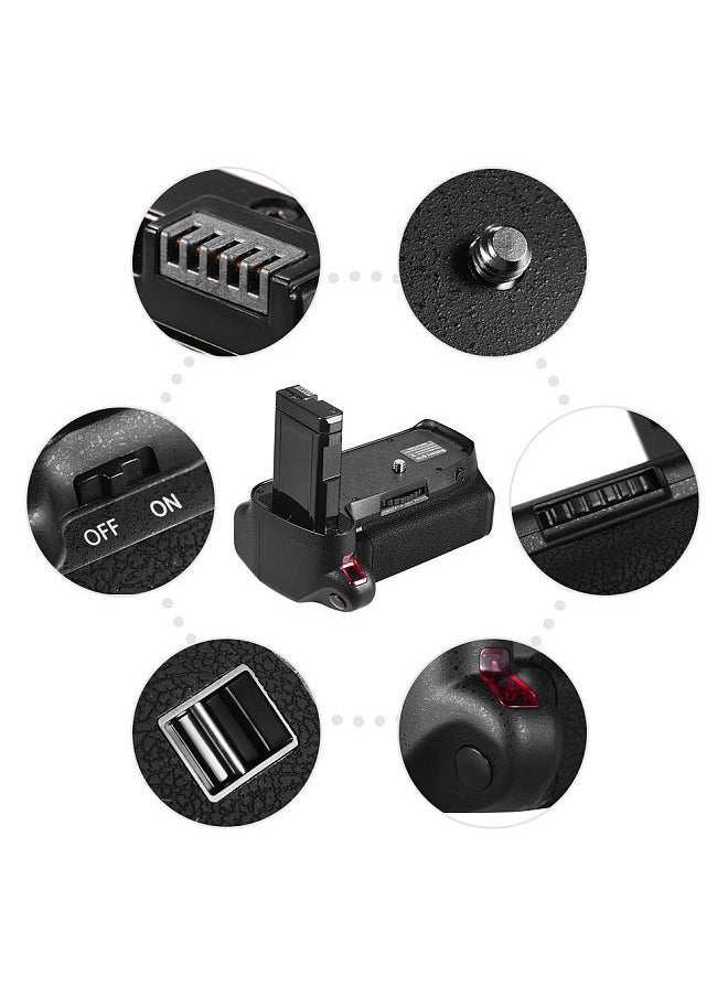 Generic - Vertical Battery Grip Holder for Nikon D5300 D3300 D3200 D3100 DSLR Camera EN-EL 14 Battery Powered with IR Remote Control - Image 1