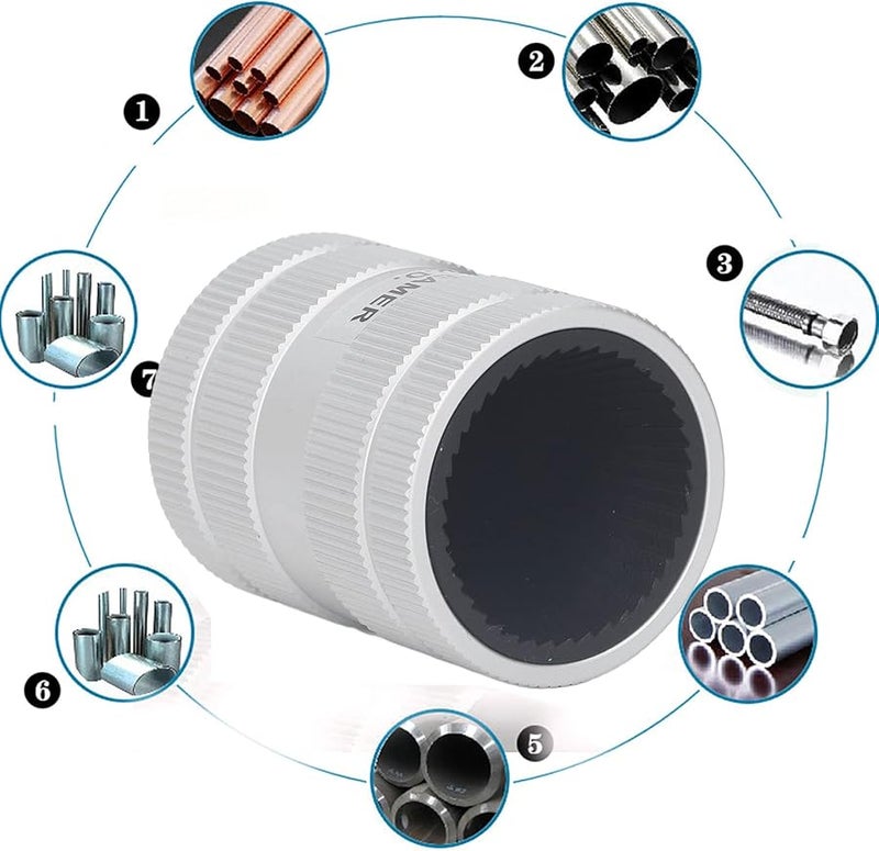 Alloy Steel Pipe Reamer Deburring Tool for Copper Stainless Steel Tube Chamfering - Image 3