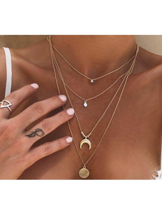 Multi-Layer Delicate Chic Necklace - Image 4