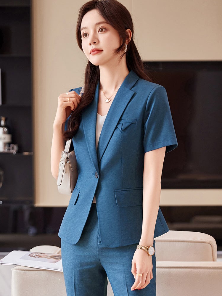 High-End Professional Suit Suit Women'S Business Formal Suit Interview Suit Slim Fit Fashionable Temperament Commuter Work Clothes Workwear - Image 5