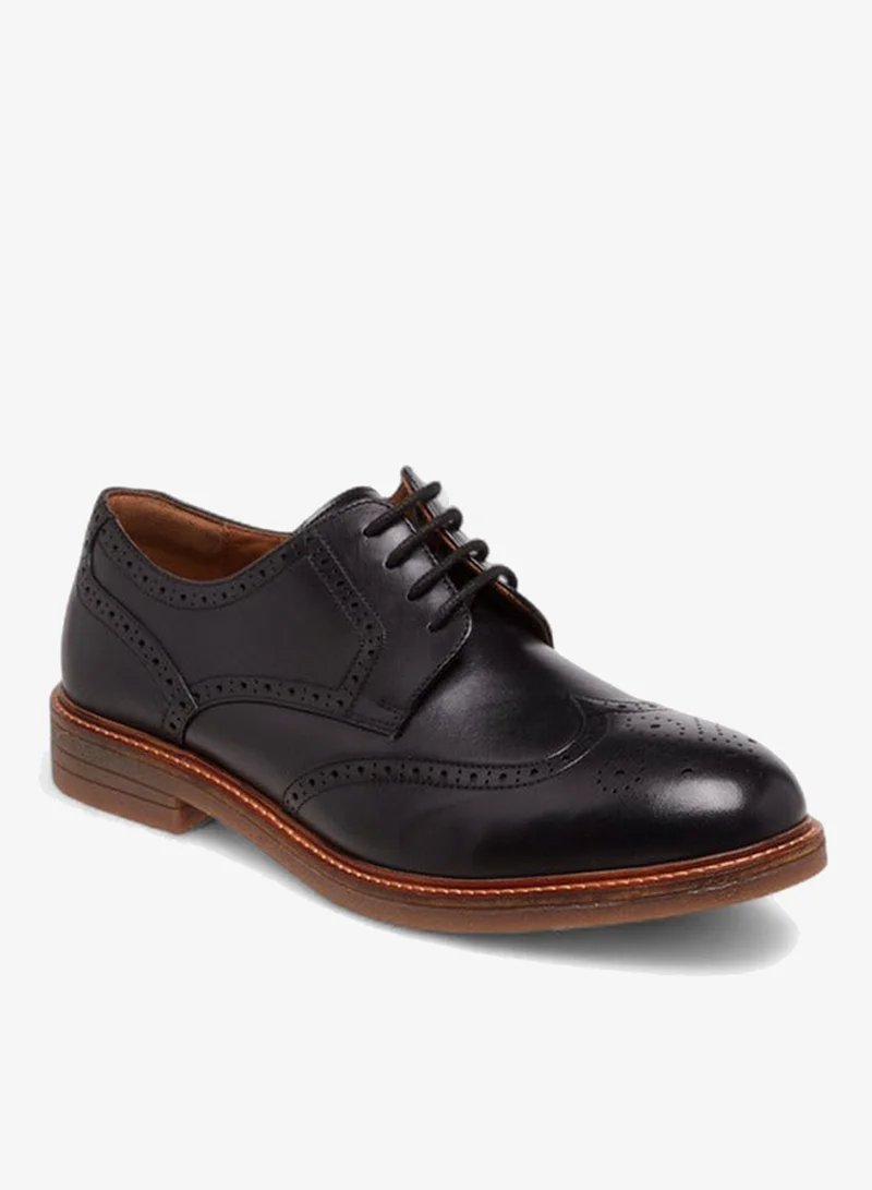 DUCHINI Men's Lace-Up Derby Shoes