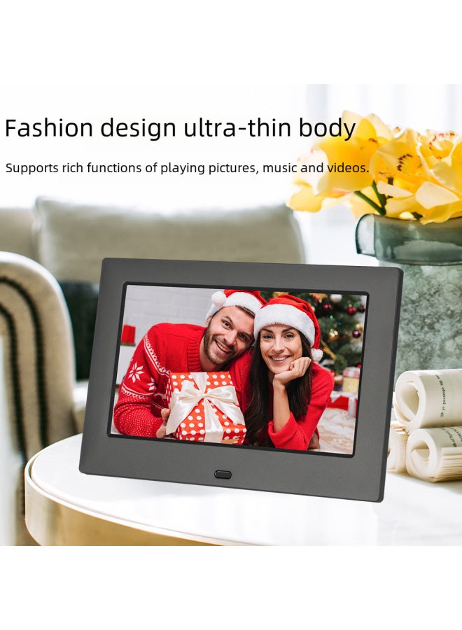 Gifts 7 Inch Digital Photo Frame Picture Video Player Advertising Machine Best Electronic Photo Album - Image 3