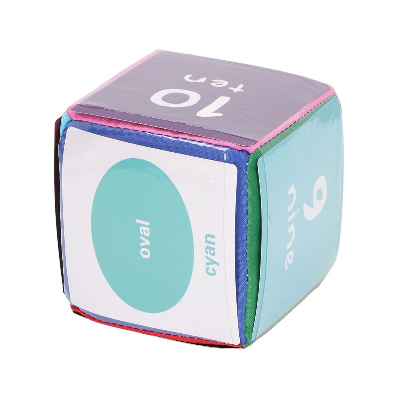 Soft Foam Dice: Bright Colored Cubic - Multifunctional Educational Dice for Classroom Kids & Hands-On Learning Activities - Image 2