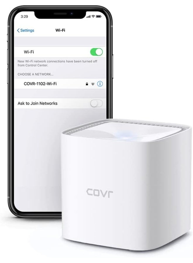 D-Link COVR-1103 Covr AC1200 Dual Band Whole Home Mesh Wi-Fi System (3-Pack) with MU-MIMO, Two Gigabit Ports, Easy Setup, Parental Control, Works with Alexa/Google Assistant, Wi-Fi Certified EasyMesh white - Image 4