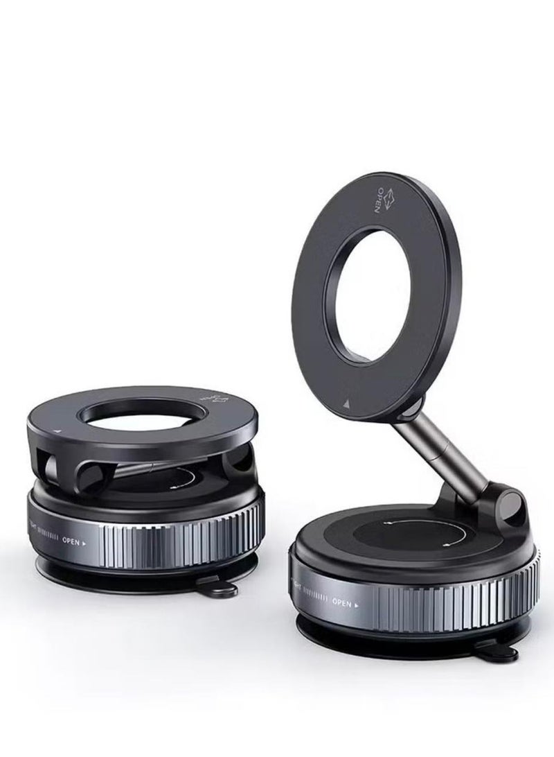 Strong Magnetic Car Phone Holder for MagSafe, Ultra Vacuum Suction Cup Phone Mount 360° Cell Phone Holders for Your Car Accessories - Image 1