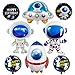 YiYou 8 Pcs Space Balloons 33 Inch Astronaut Mylar Airship Planet Rocket Galaxy Foil Balloons for Outer Space Galaxy Themed Birthday Party Decorations - Image 3