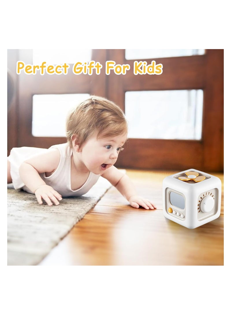 KASTWAVE Toy Rubik's Cube, Toddler Busy Cube -Educational Travel Toy for 1-3-Year-Olds, Promotes Fine Motor Skill Development, Ideal 1st Birthday Gift for 12-month-olds - Image 4