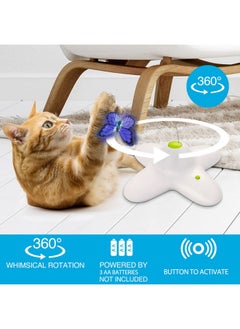 All for Paws Cat Toys Interactive Butterfly Flutter Bug Cat Automatic Toy Stimulating Kitty Toys Enrichment for Indoor Cats - pzsku/Z8AB00B87616B1DD36695Z/45/_/1737031569/6656ec7f-5ca5-4b0f-a492-ef088744aa20