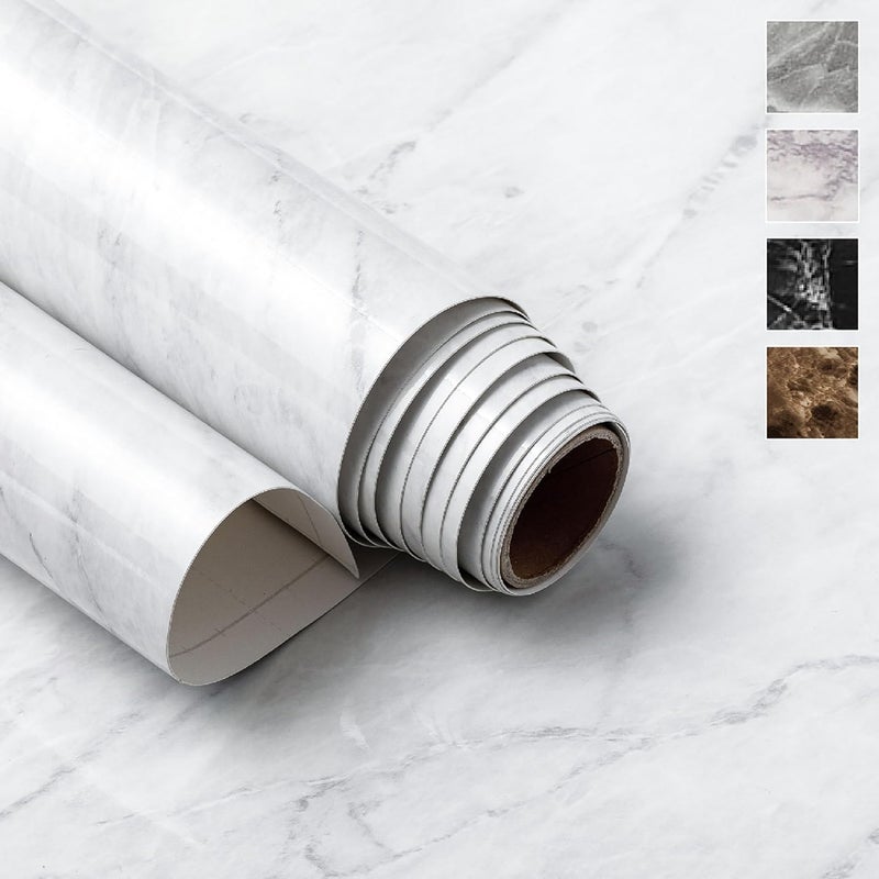 BPA Self-Adhesive Marble Effect Vinyl Film - Image 1