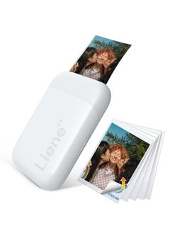 Liene 2 x 3 Inch Portable Photo Printer, 5 Zink Sticky-Backed Photo Paper, Bluetooth 5.0, Compatible for IOS/Android, Mini Smartphone Photo Printer, Small Printer Images iPhone, Mini Portable Instant Printer  - Image 4