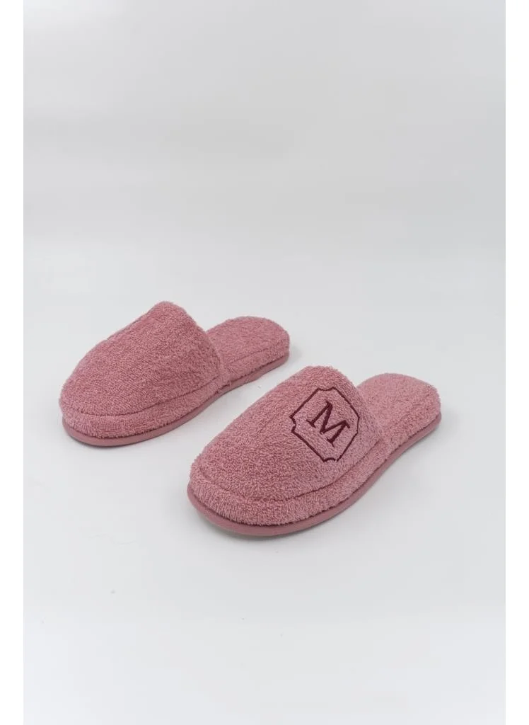 Ender Home Letter M Towel Bathroom Home Hotel Maternity Slippers Thick Sole Slippers