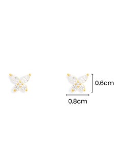 MONACO APM Butterfly Stud Earrings for Women YE13732OX  - Image 3