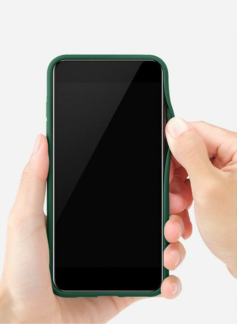 Wtech Motorola Edge 50 Fusion / Motorola S50 Neo / Motorola Moto G85 5G 2024 Hybrid Silicone With Translucent Back Protective Lens Shield Case Cover - Dark Green - Image 2