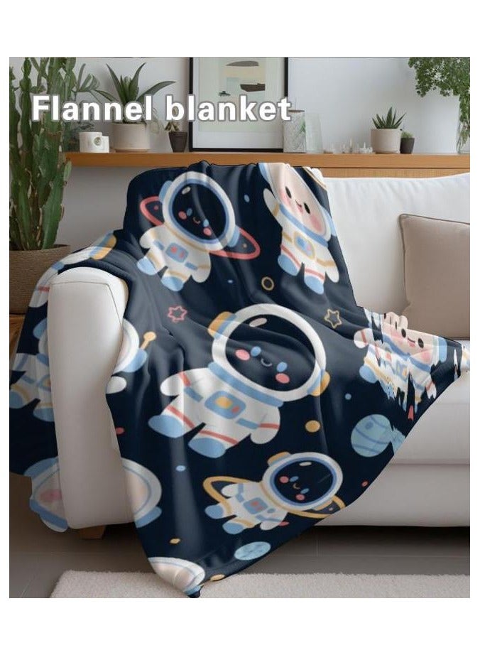 general Flannel thin blanket (warm and comfortable, suitable for sleep, gaming, dust removal and sandproof) 150cm*200cm - 352 - Image 1