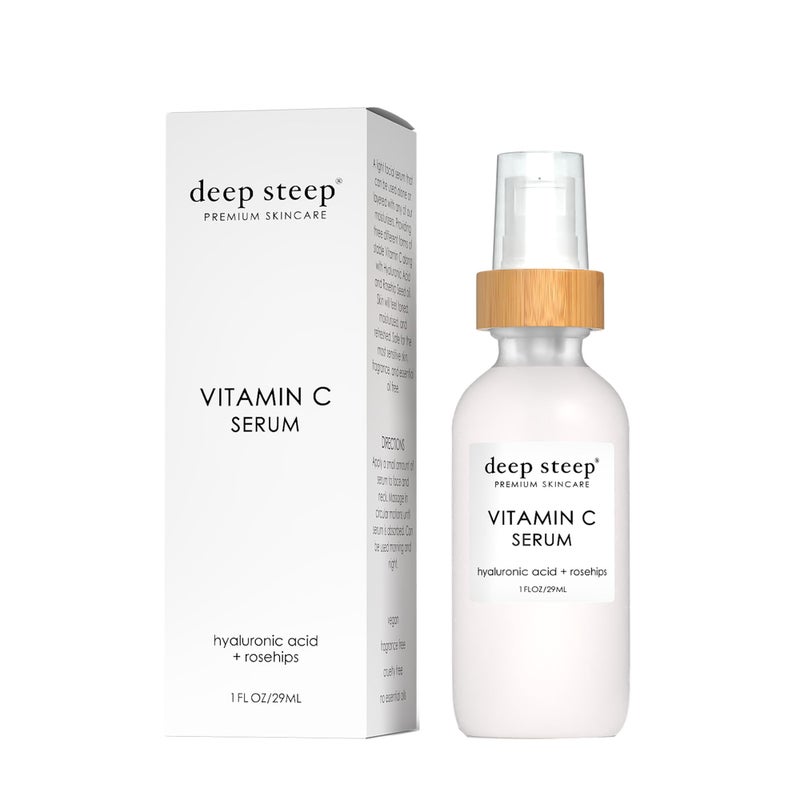 Deep Steep-Skin Care Line- Face Serums (1 oz, Vitamin C Serum) - Image 1