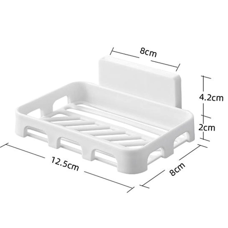 RYLAN soap Holder for Bathroom, 1 Pack soap case, Bathroom Accessories Sink Caddy Organizer, Organizer Rack, Luxurious Bathroom Accessories, Bathroom Shelf Without Drilling - Image 4