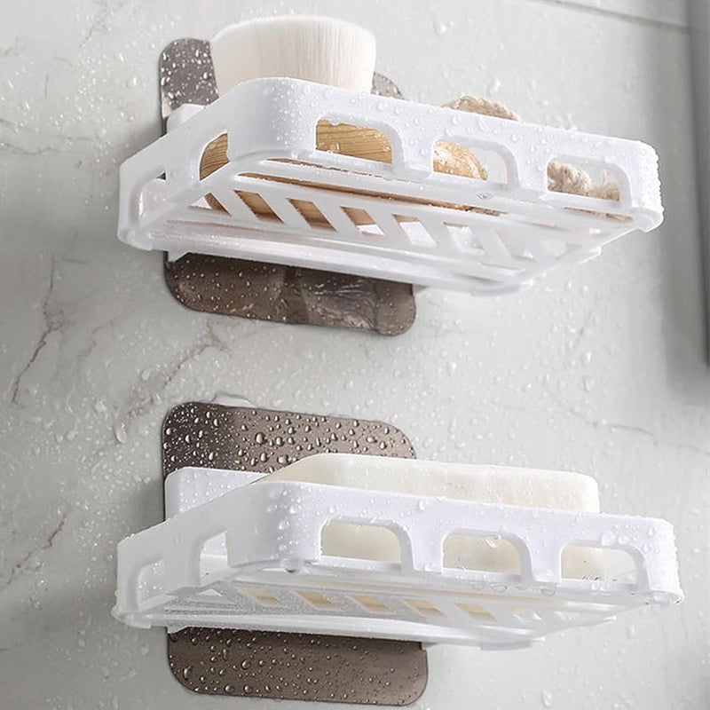 RYLAN soap Holder for Bathroom, 1 Pack soap case, Bathroom Accessories Sink Caddy Organizer, Organizer Rack, Luxurious Bathroom Accessories, Bathroom Shelf Without Drilling - Image 2