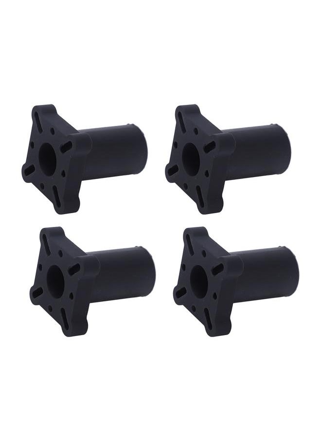 Thoraya 4pcs UAV Y Nozzle Connector Black Silicone Leak Proof Drone Sprayer Nozzle Connector for Agricultural 