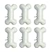 JANOU 6Pcs Bone Shaped Balloons Foil Helium Aluminum Balloons for Pets Dog Party Suppliers - Image 2