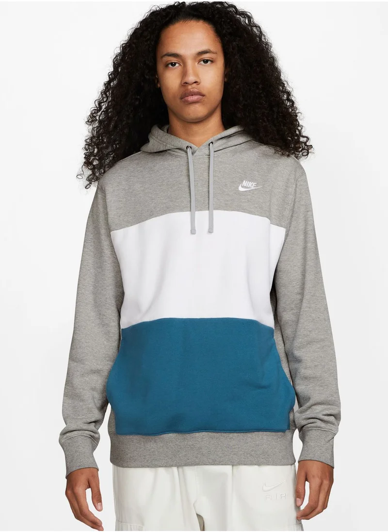 Nike Club+ Color Bloc Hoodie