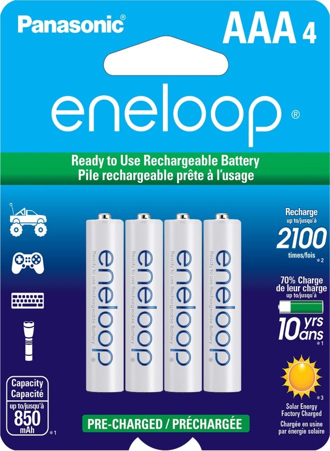 eneloop Panasonic Eneloop "AAA" Rechargable Batteries (4-Pack) - Image 1