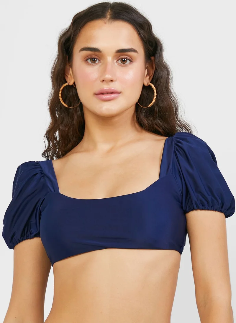 ELLA Puff Sleeve Bikini Set