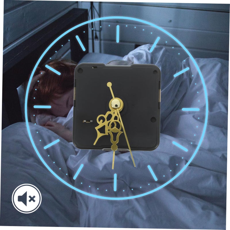 Mute Quartz Clock Movement Kit DIY Wall Clock Mechanism Repair Hands Office Decor - Image 4