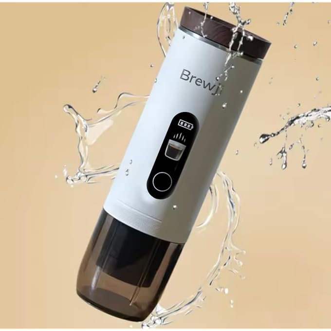 Portable Self-Heating Espresso Machine and Coffee Maker Including Milk Frother - Image 2