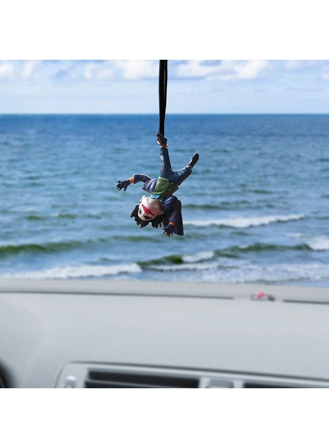 Clown Car Pendant Interior Rearview Mirrors Charms Hanging Ornament, Rear View Mirror Hanging Accessories, Funny Accessories for Office Home Hanging, Micro Landscape Decor, Birthday Romantic Gift - Image 4