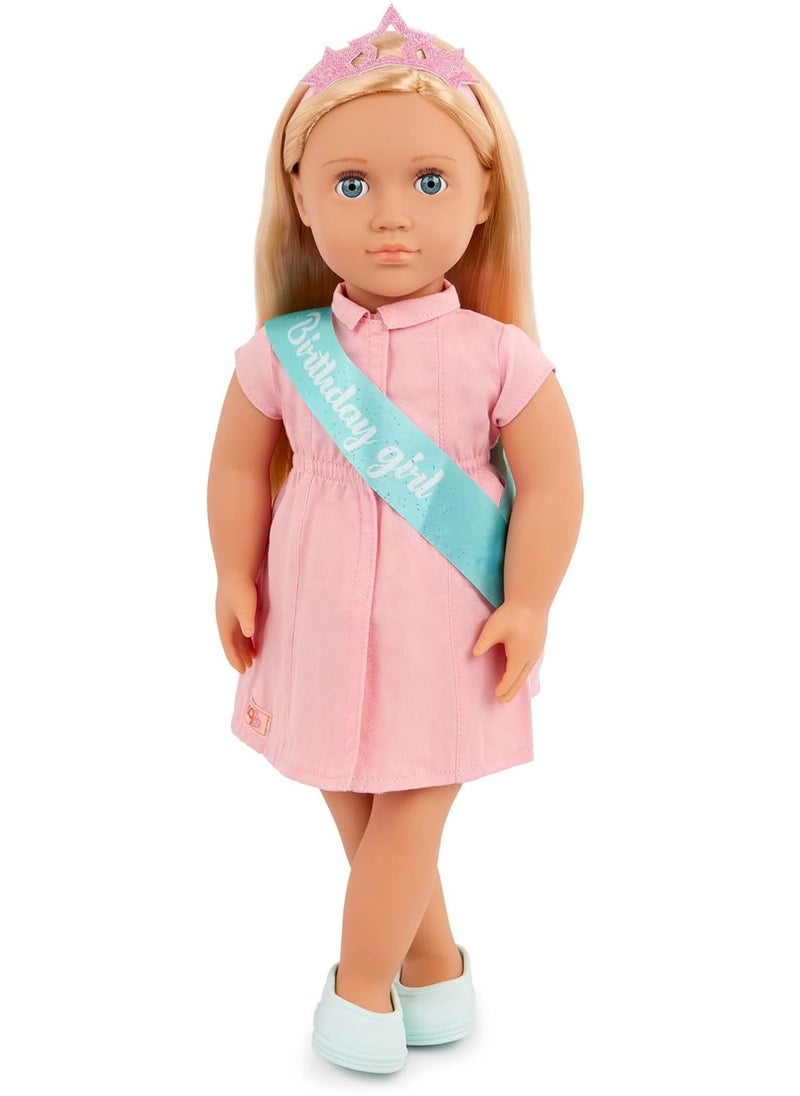 Our Generation - Our Generation - Brenna Birthday Party Doll in Pink Dress - Image 1