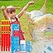 Atlasonix Giant Bubble Wand Bubble Wands Bubbles for Kids Big Bubble Wand Huge Rope 8 Pack Giant Bubble Wands Bubble Solution Powder Makes 3 Gallons Outdoor Summer Fun - Image 2