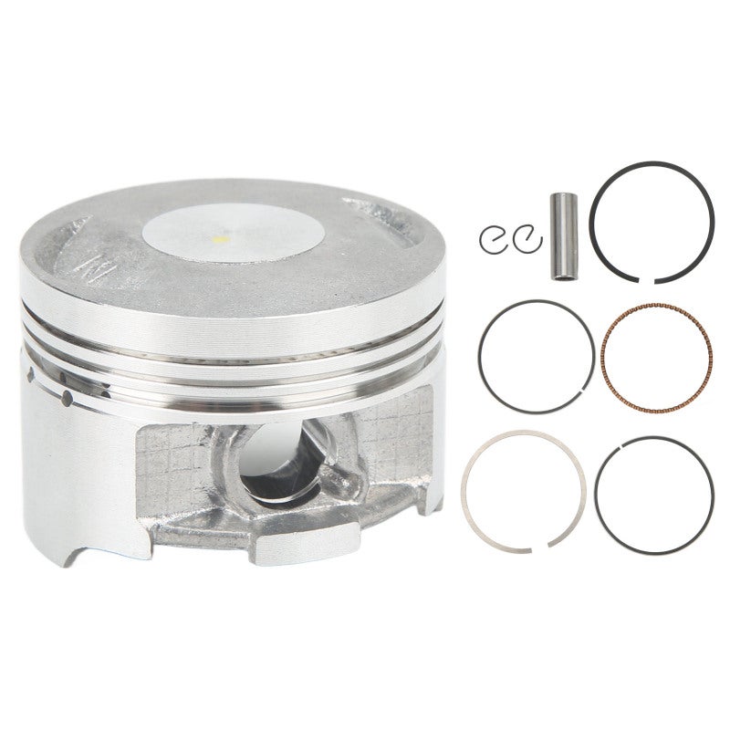 Motorcycle Piston Kit 56.5mm Heavy Duty Engine Piston and Ring Kit - Complete Replacement for CB125 CG125 - Image 1