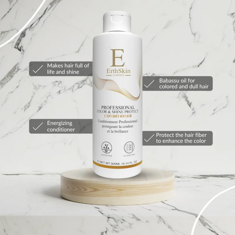ErthSkin London  Professional Color and shine protect conditioner 300ML for Women | Best Price UAE