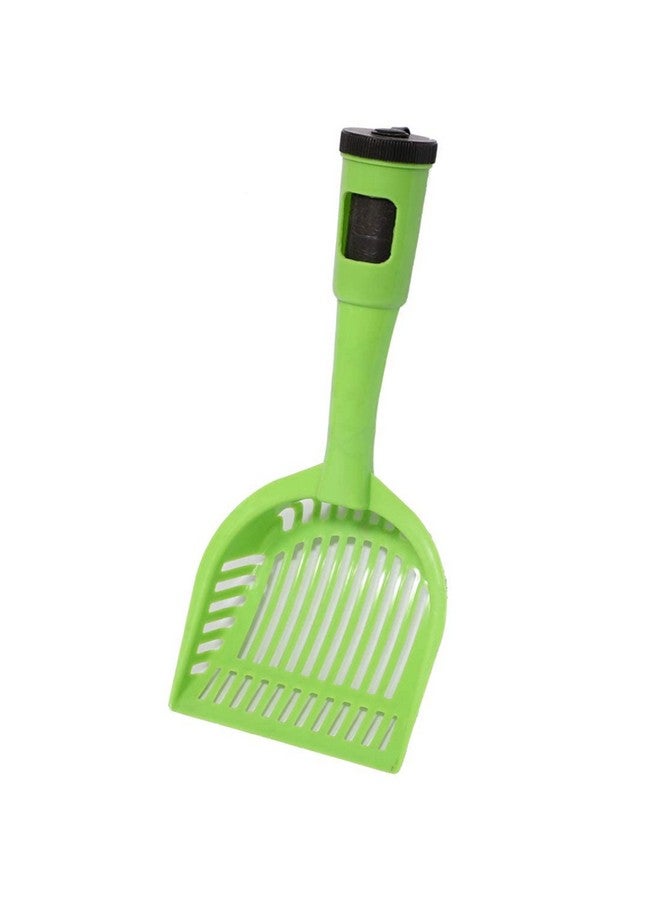 مغرفة فضلات القطط مع 15 ورقة من كيس البراز ومقبض طويل للقطط / الكلاب / القطط الصغيرة / الأرانب / خنزير غينيا قد يختلف اللون - Image 5