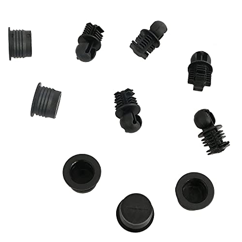Longdex Speaker Grill Guide 24Pairs Black Plastic Ball and Socket Type Grill Guides Pegs Cloth Buckle Screws Speaker Parts Accessories - Image 2