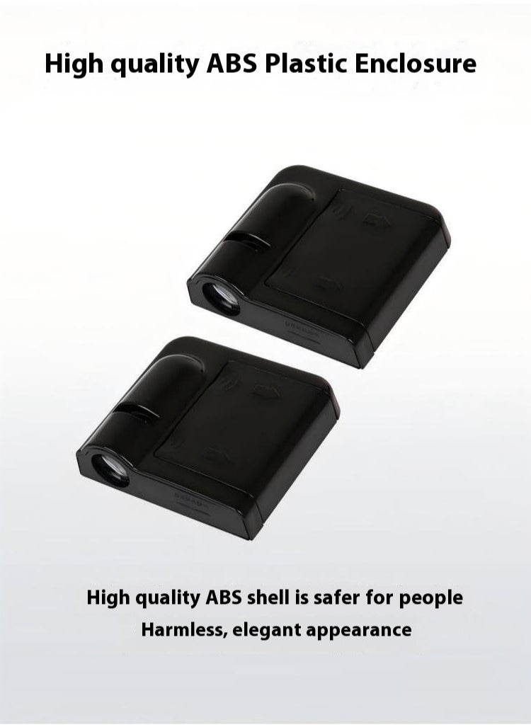 Honda 2-Piece LED Car Door Honda Logo Projector Shadow Light Set  - Image 2
