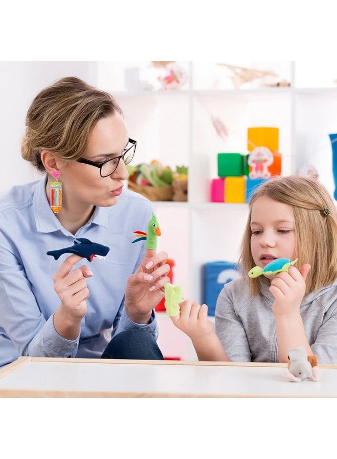 CEALXHENY 3 Pairs Zinc Pencil Earrings Teacher Earrings For Women Rhinestone Beaded Dangle Drop Earrings Colorful Teacher Appreciation Gift Back To School Jewelry Set (3 Pairs C) - Image 2