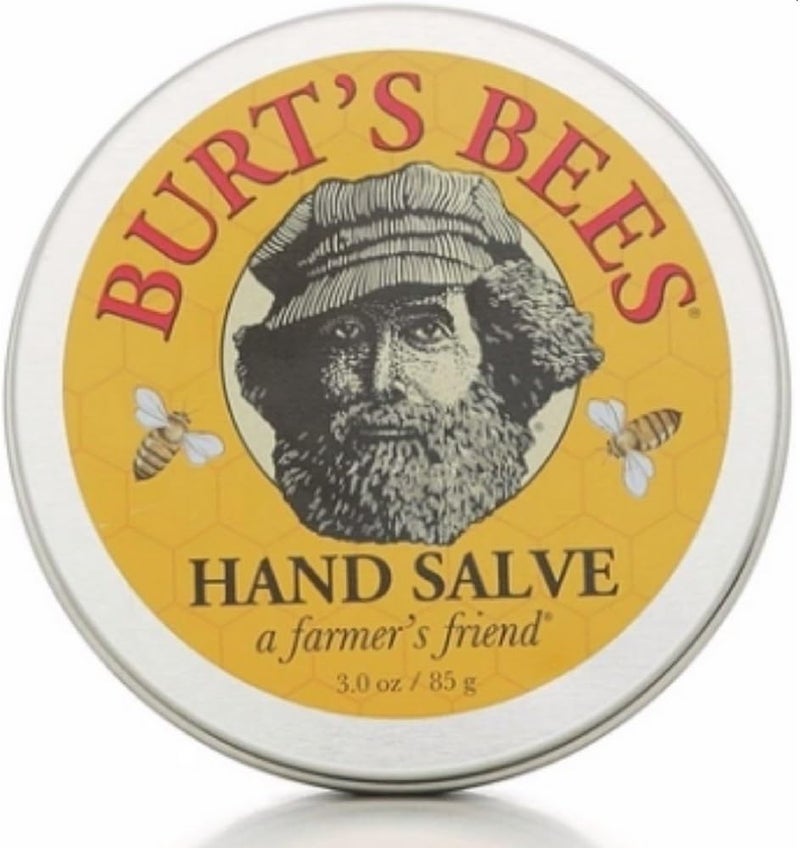 Burt's Bees Farmer's Friend Hand Salve, 3 oz - Natural Moisturizing Balm for Dry Hands - Image 1