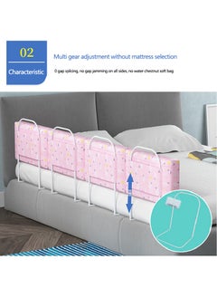 MaBaby Adjustable Lifting Splicing Reinforced and Thickened Convenient Baby Guardrail  - Image 3