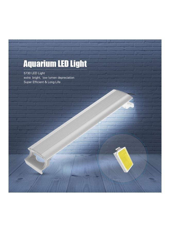NIBEMINENT Aquarium LED Light White 31.5cm - Image 3