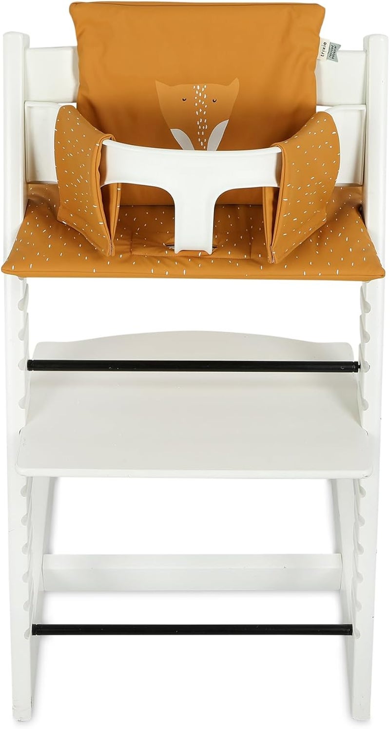 Trixie High Chair Cushion - Mr. Fox - Waterproof and Easy to Clean - 100% Recycled Polyester - Image 1