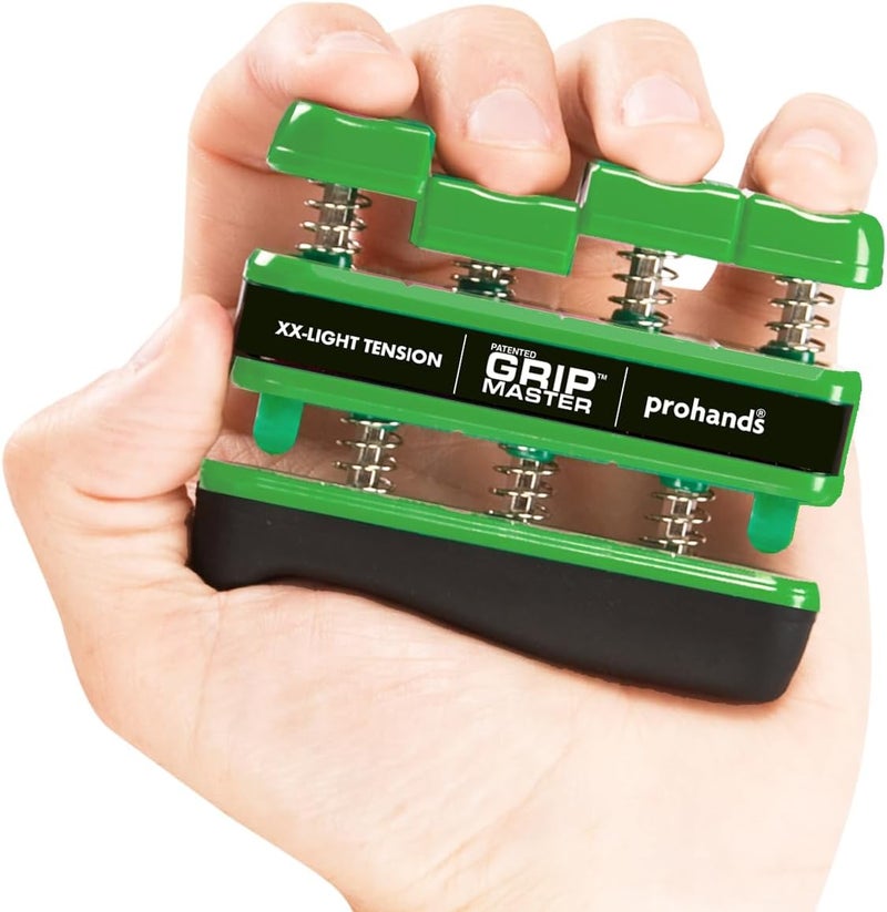 Prohands Gripmaster Hand Exerciser, Finger Exerciser (Hand Grip Strengthener), Spring-Loaded, Finger-Piston System, Isolate & Exercise Each Finger - Image 1