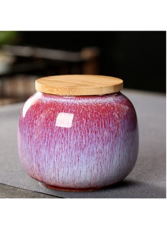 Y&D 8.5*7.3cm Coffee Ceramic Sealed Storage Bottle  - Image 1