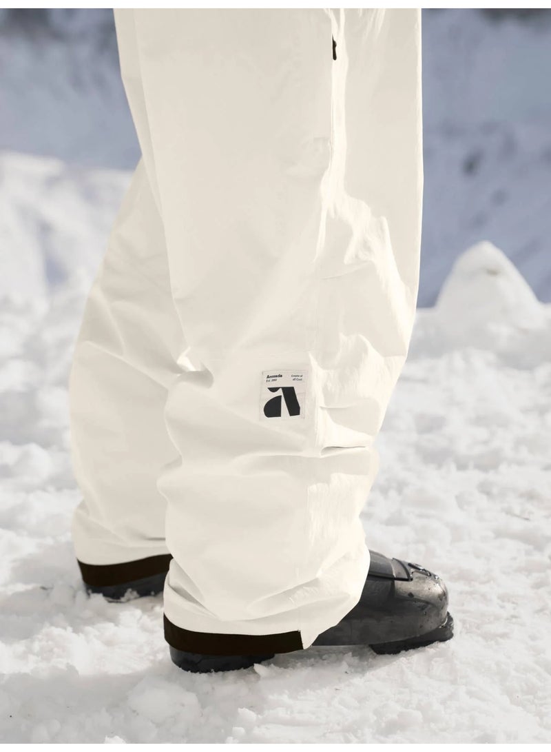 ARMADA CHAIRMAN 2L SNOW PANT - Cream - Image 5