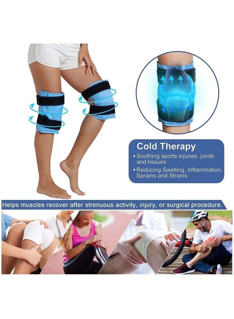 general Ice Pack for Knee Pain Relief Reusable Gel Ice Wrap for Leg Injuries Swelling Knee Replacement Surgery Cold Compress Therapy for Arthritis Meniscus Tear and ACL - Image 2