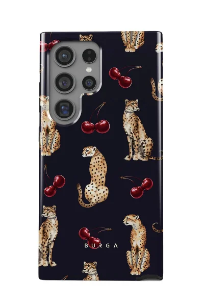 BURGA Samsung Galaxy S24 Ultra Case - Cougar For Screen & Camera Protection Printed Case