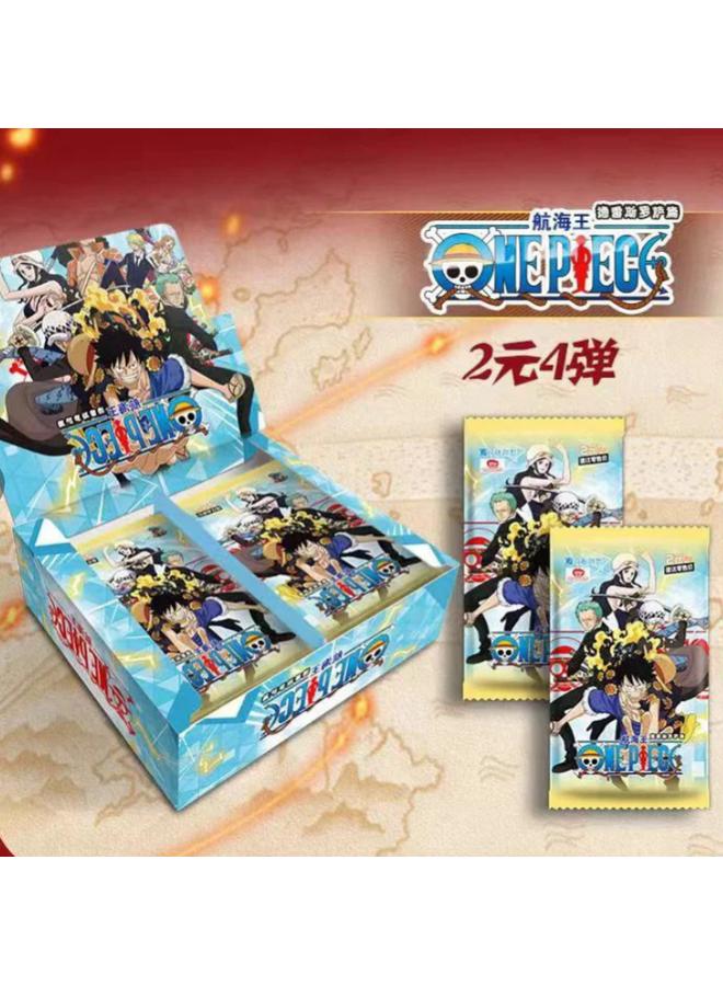 Bluejw Genuine Authorized Qiqu Creative One Piece Card Ouka Dynamic Combustion Card Man Card Hall Le Man House Collection Blind Box Card - Image 1