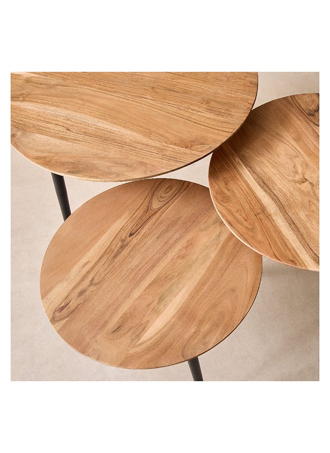 Home Box - Lack Solid Wood Nesting Table 60 x 45 x 60 cm - Image 1