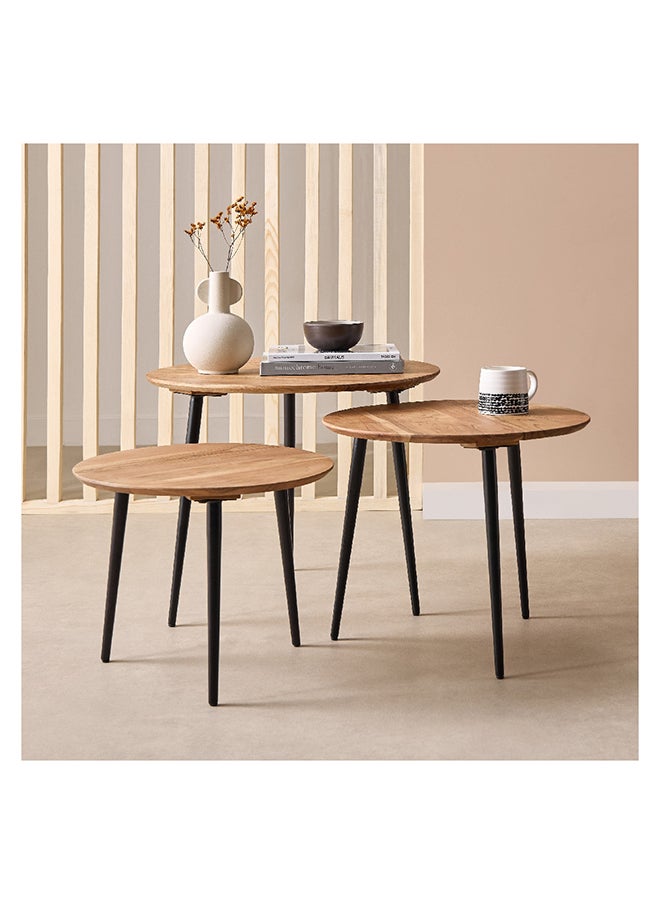 Home Box - Lack Solid Wood Nesting Table 60 x 45 x 60 cm - Image 1