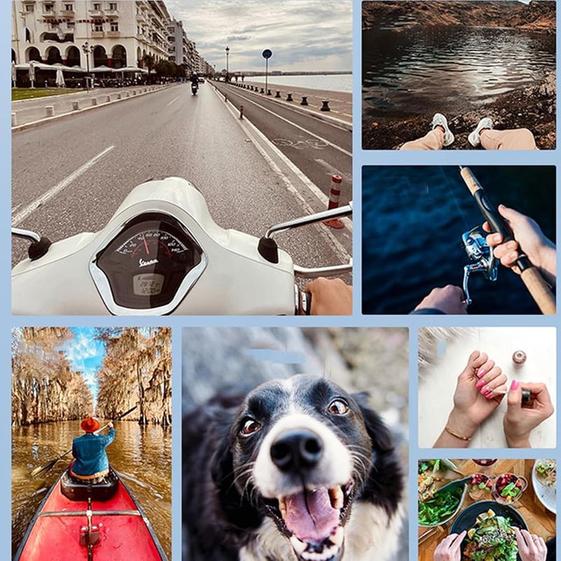 Starlight Color Wearable Bendable Neck Mount Holder for Action Camera Pocket 3 - Image 2